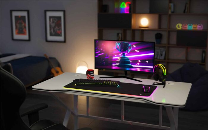 Sto za gaming Huzaro Hero 1.6 Beli - Image 7