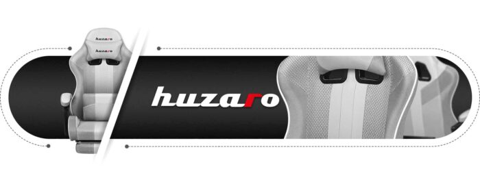 Gejmerska stolica Huzaro Force 4.7 White Mesh - Image 6