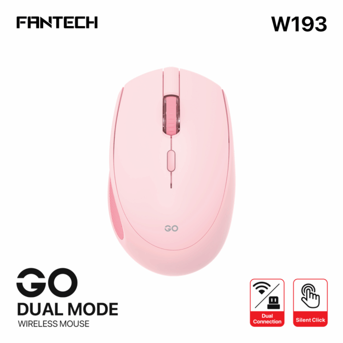Kancelarijski Wireless mis Fantech W193 roze - Image 8