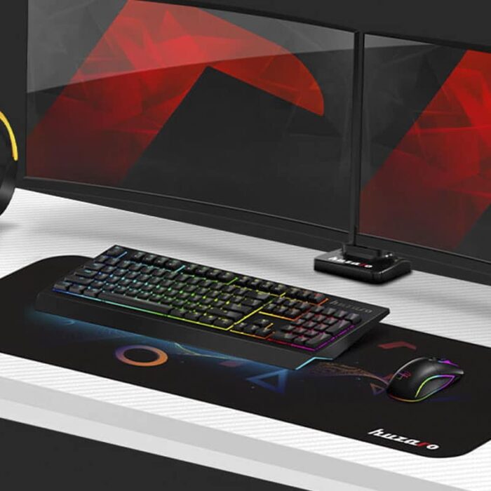 Gejmerski sto ugaoni Huzaro Hero 6.0 Beli - Image 20