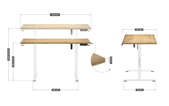 Podesivi sto Mark Adler Leader 7.0 Craft - Image 10
