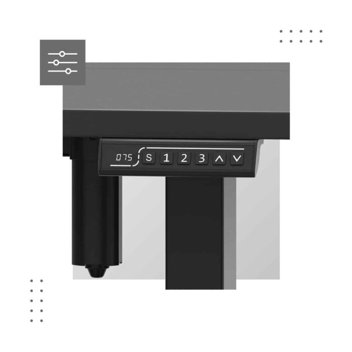 Podesivi sto Mark Adler Leader 7.4 Black - Image 19