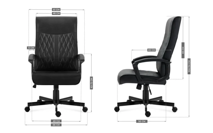Kancelarijska stolica Mark Adler Boss 3.2 Black - Image 4