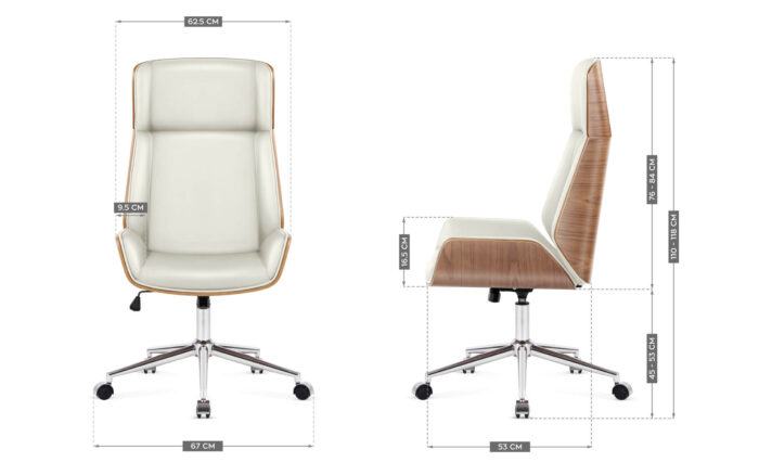 Kancelarijska stolica Mark Adler Boss 8.0 Beige - Image 4