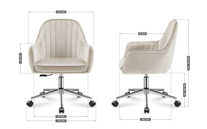 Kancelarijska stolica Mark Adler Future 5.2 Beige - Image 4