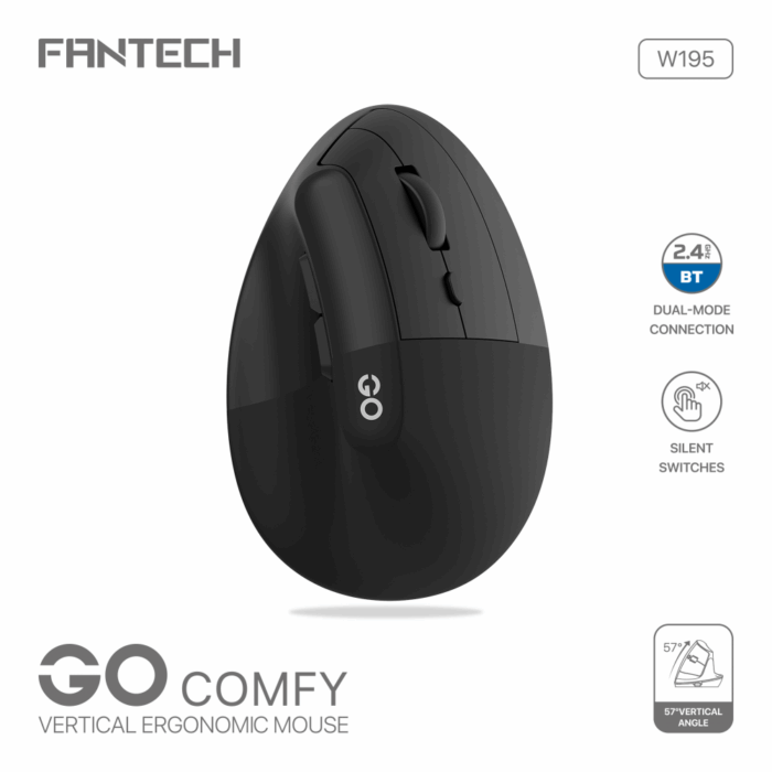 Mis Wireless Fantech W195 GO comfy crni - Image 10