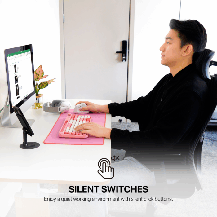 Mis Wireless Fantech W195R GO comfy pink - Image 7