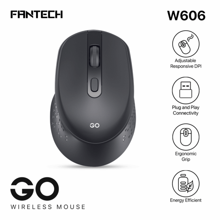 Mis Wireless Fantech W606 GO crni - Image 9