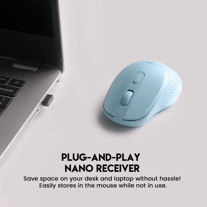 Mis Wireless Fantech W606 GO plavi - Image 3