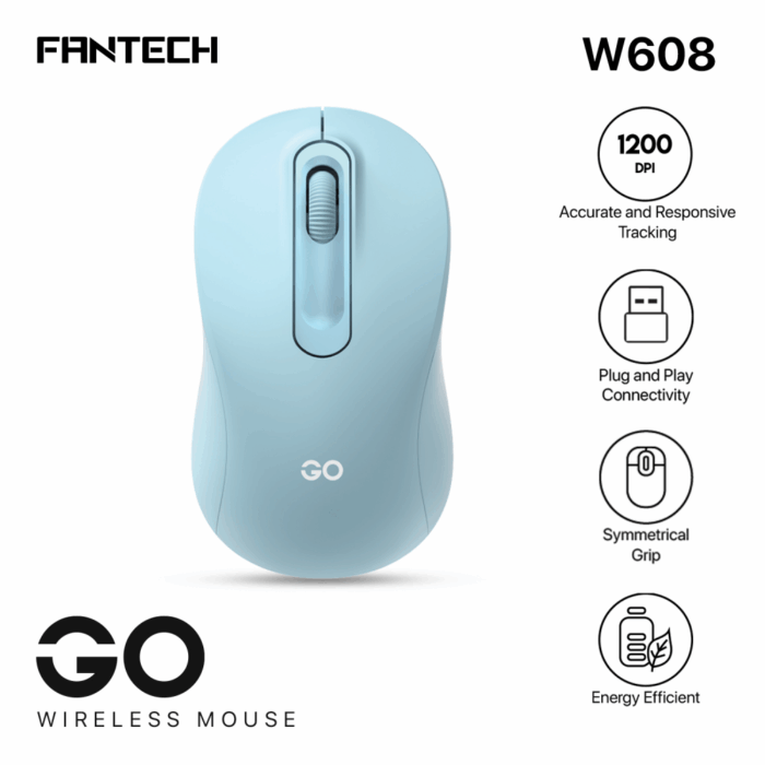 Mis Wireless Fantech W608 GO plavi - Image 8