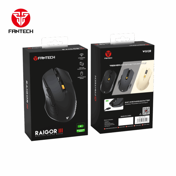 Mis Wireless Fantech WG12R raigor III beli - Image 9