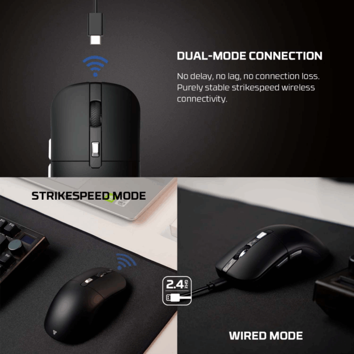 Mis Wireless Gaming Fantech WG9S Kanata S zuti - Image 5