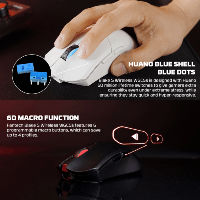 Mis Wireless Gaming Fantech WGC5 S blake crni - Image 7