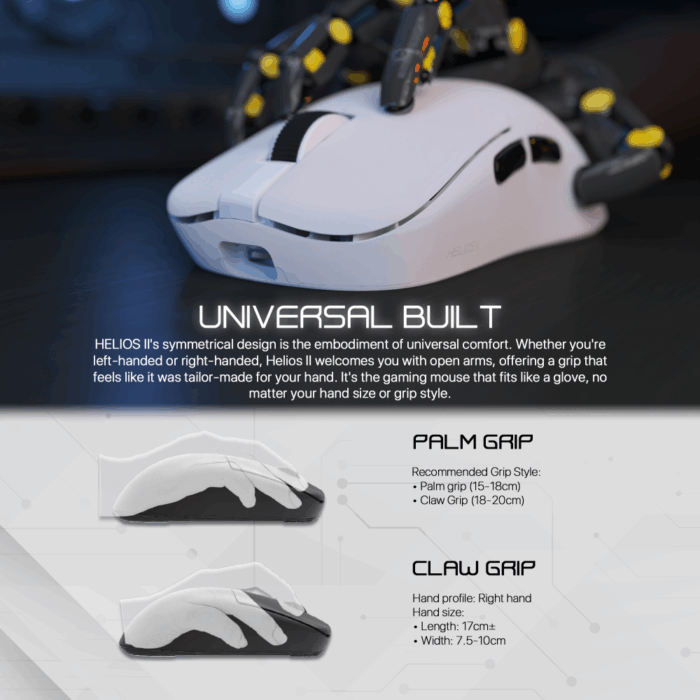 Mis Wireless Gaming Fantech XD3 (V3) 1K Helios II beli - Image 9
