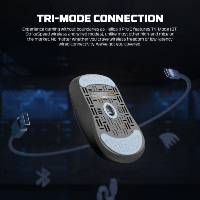 Mis Wireless Gaming Fantech XD3 (V3) PRO 8K Helios II crni sa ACM03 (dongle) - Image 6