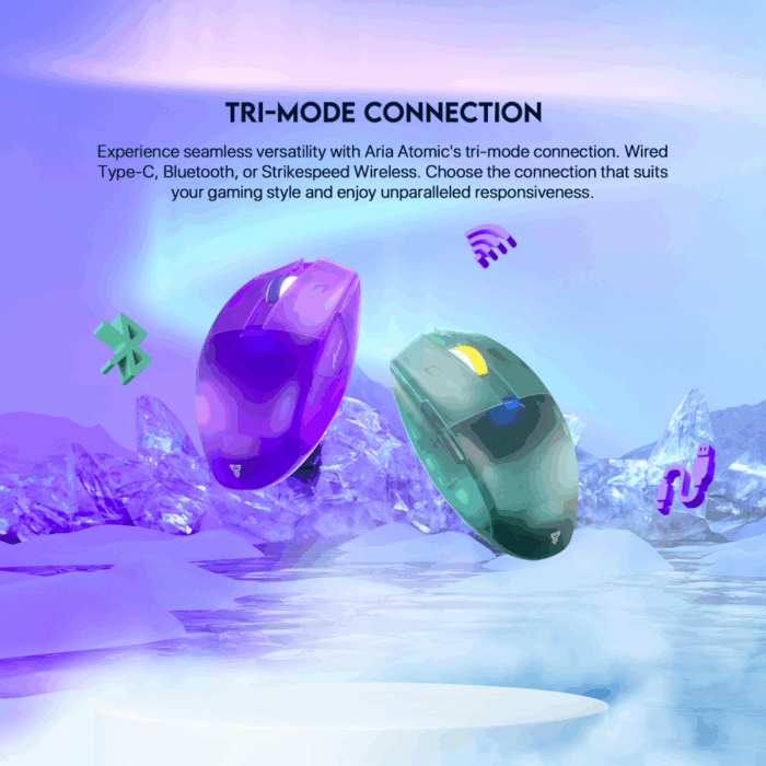 Mis Wireless Gaming Fantech XD7 Aria plavi sa podlogom Fantech MP353 Agile plava - Image 8