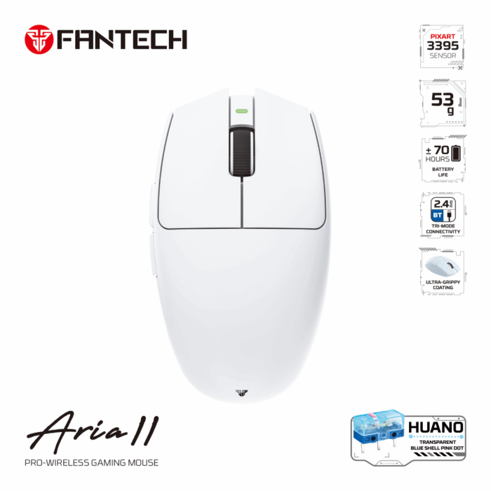Mis Wireless Gaming Fantech XD7V2 Aria II beli - Image 10