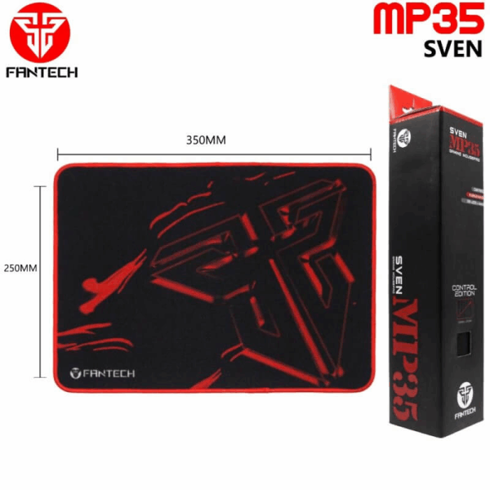 Podloga za mis Fantech MP35 crna - Image 4