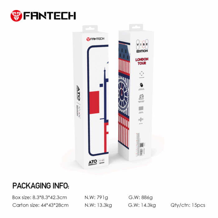 Podloga za mis Fantech MP905 Vibe London Tour - Image 9