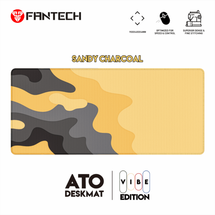 Podloga za mis Fantech MP905 Vibe Sandy Charcoal - Image 9