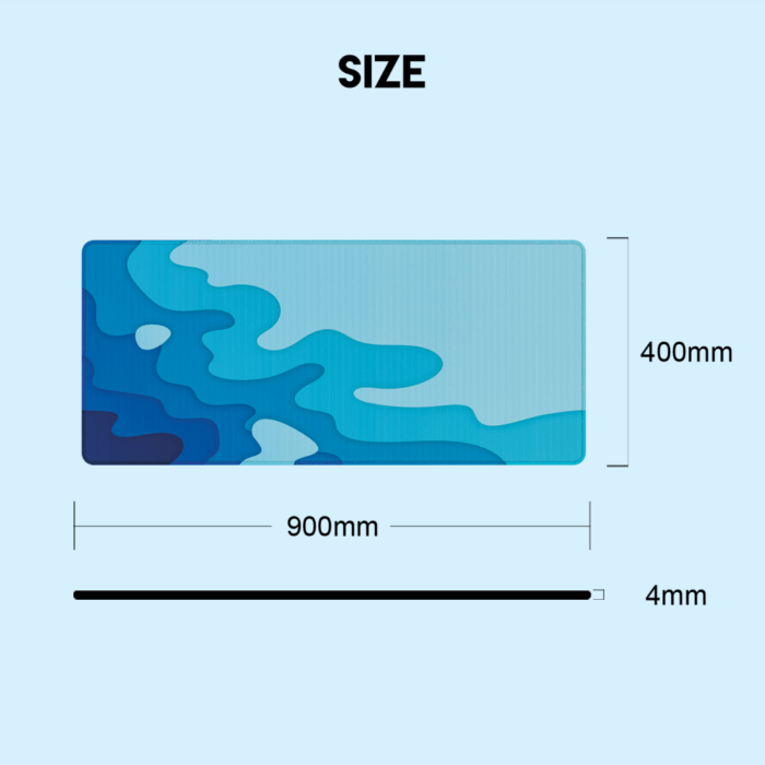 Podloga za mis Fantech MP905 Vibe Seaside Wave - Image 7