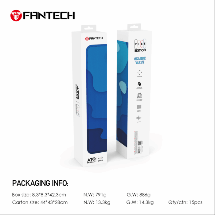 Podloga za mis Fantech MP905 Vibe Seaside Wave - Image 8