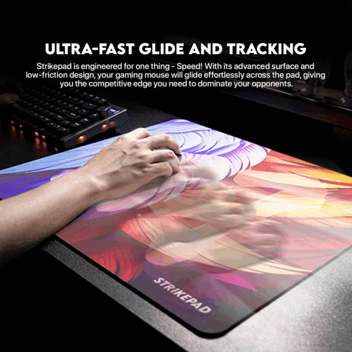 Podloga za mis Fantech MST491 Holographic Strikepad plava - Image 6