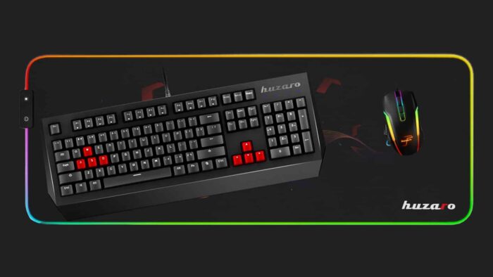 Podloga za miša i tastaturu DESIGN sa RGB osvetljenjem - Image 2