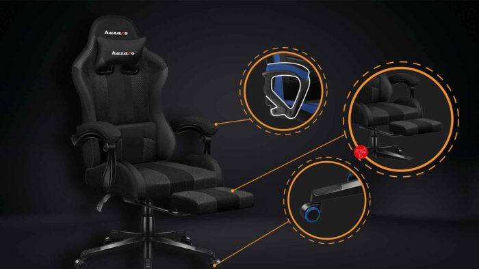 Gejmerska stolica FORCE 4.7 Carbon Mesh - Image 20