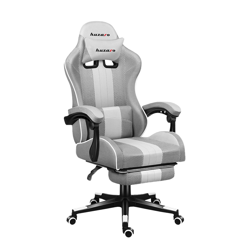 Gejmerska stolica Huzaro Force 4.7 White Mesh