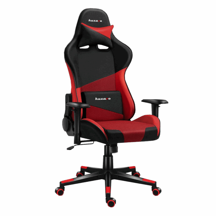 Gejmerska stolica Huzaro Force 6.2 Red Mesh - Image 8